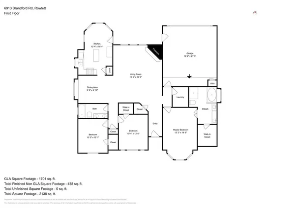 $2,325 | 6913 Brandford Road, Rowlett, TX 75089