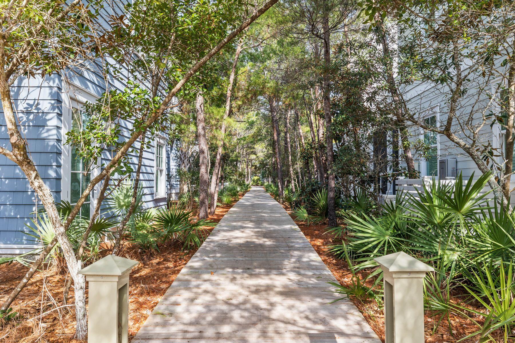 76 Tidepool Lane Watersound, FL 32461 - Photo 29 of 41 a view of a pathway with a tree in the background