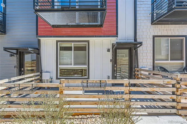 front view of the house