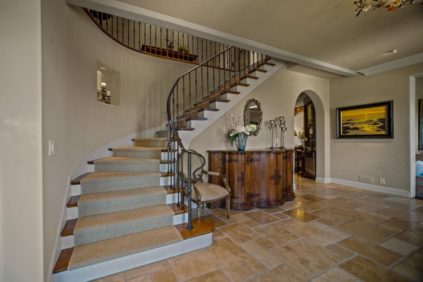 3017 Cormorant Road Pebble Beach, CA 93953 - Photo 33 of 42 a view of entryway and hall