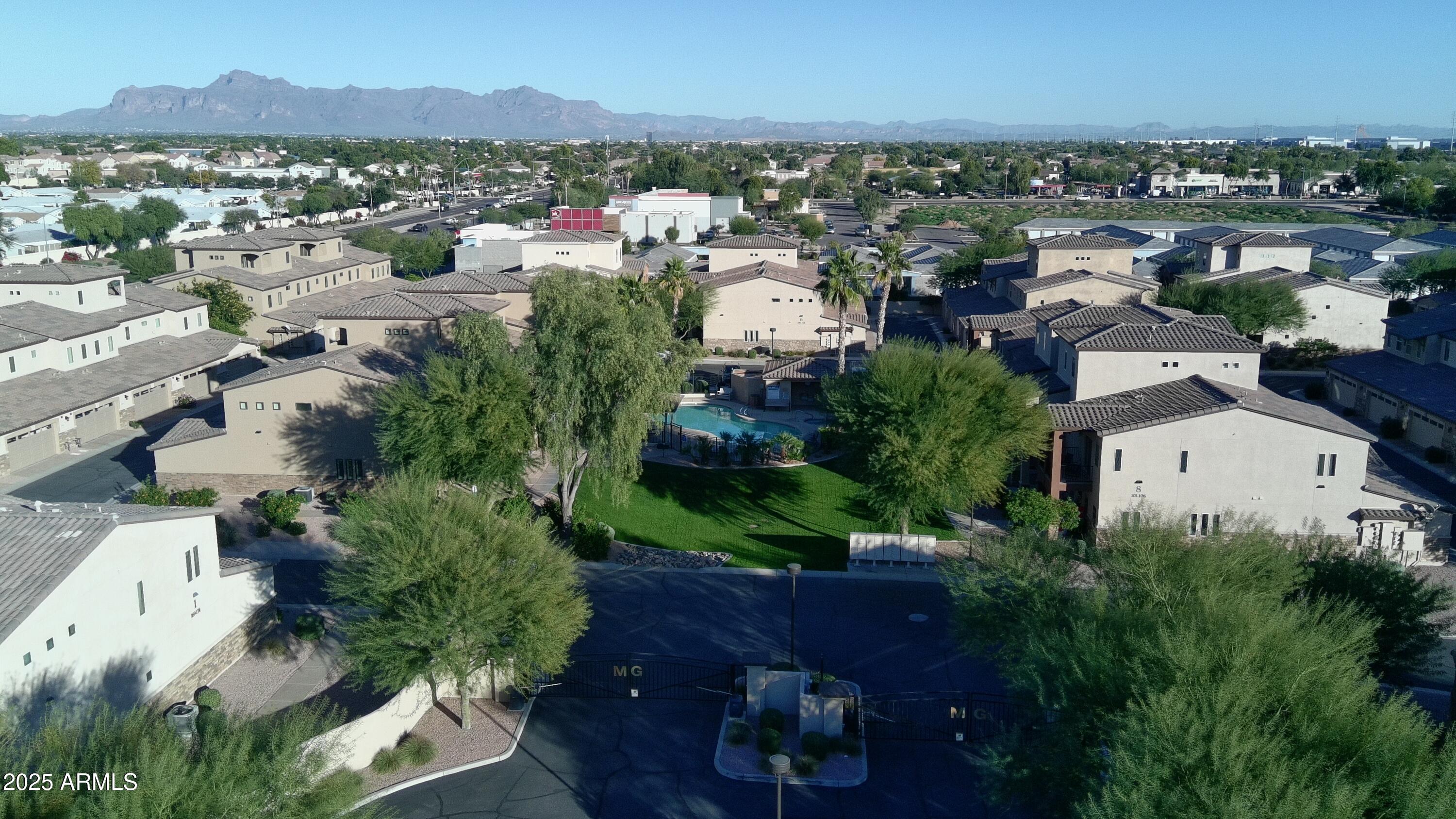 2821 South Skyline Drive, Unit 141 Mesa, AZ 85212 - Photo 62 of 68 an aerial view of multiple house