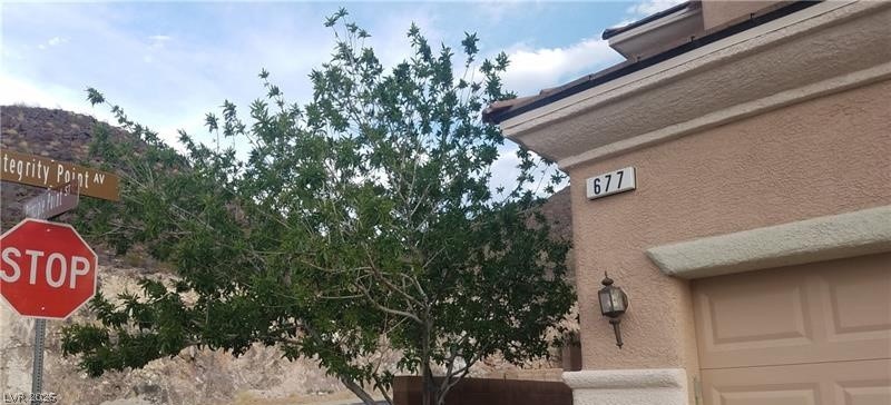 677 Principle Point Avenue Henderson, NV 89012 - Photo 37 of 40 Exterior view of stucco siding