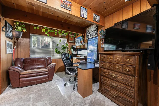 a outdoor living space with furniture