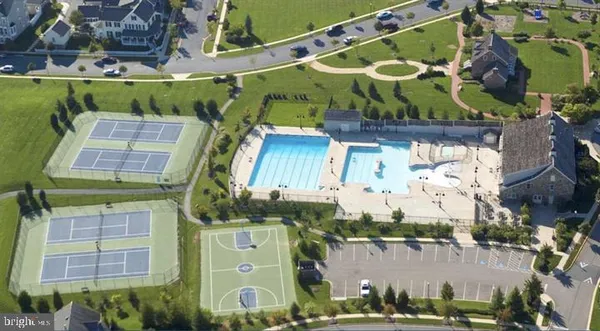 a bird view of a building