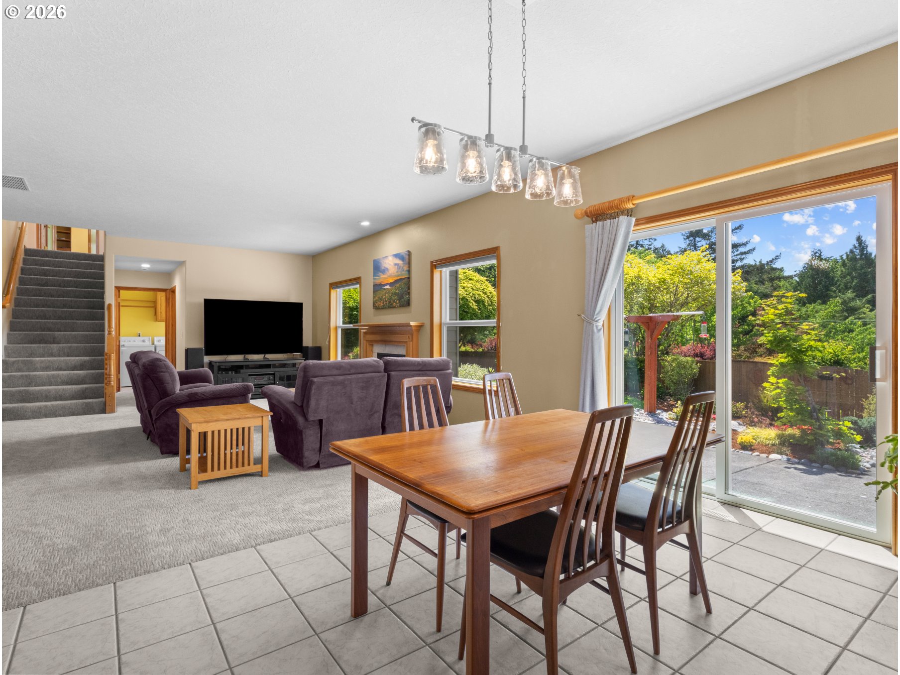 366 Southwest 37th Circle Gresham, OR 97080 - Photo 14 of 47 a view of a dining room with furniture window and outside view