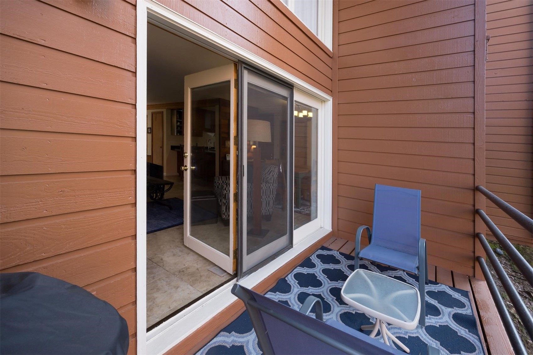 91100 Ryan Gulch Road, Unit 91105 Silverthorne, CO 80498 - Photo 13 of 49 a view of an outdoor space with seating area