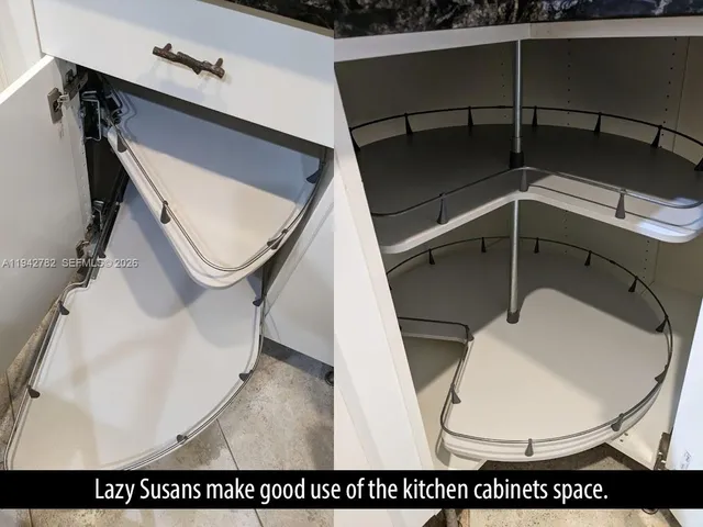 a view of a glass door