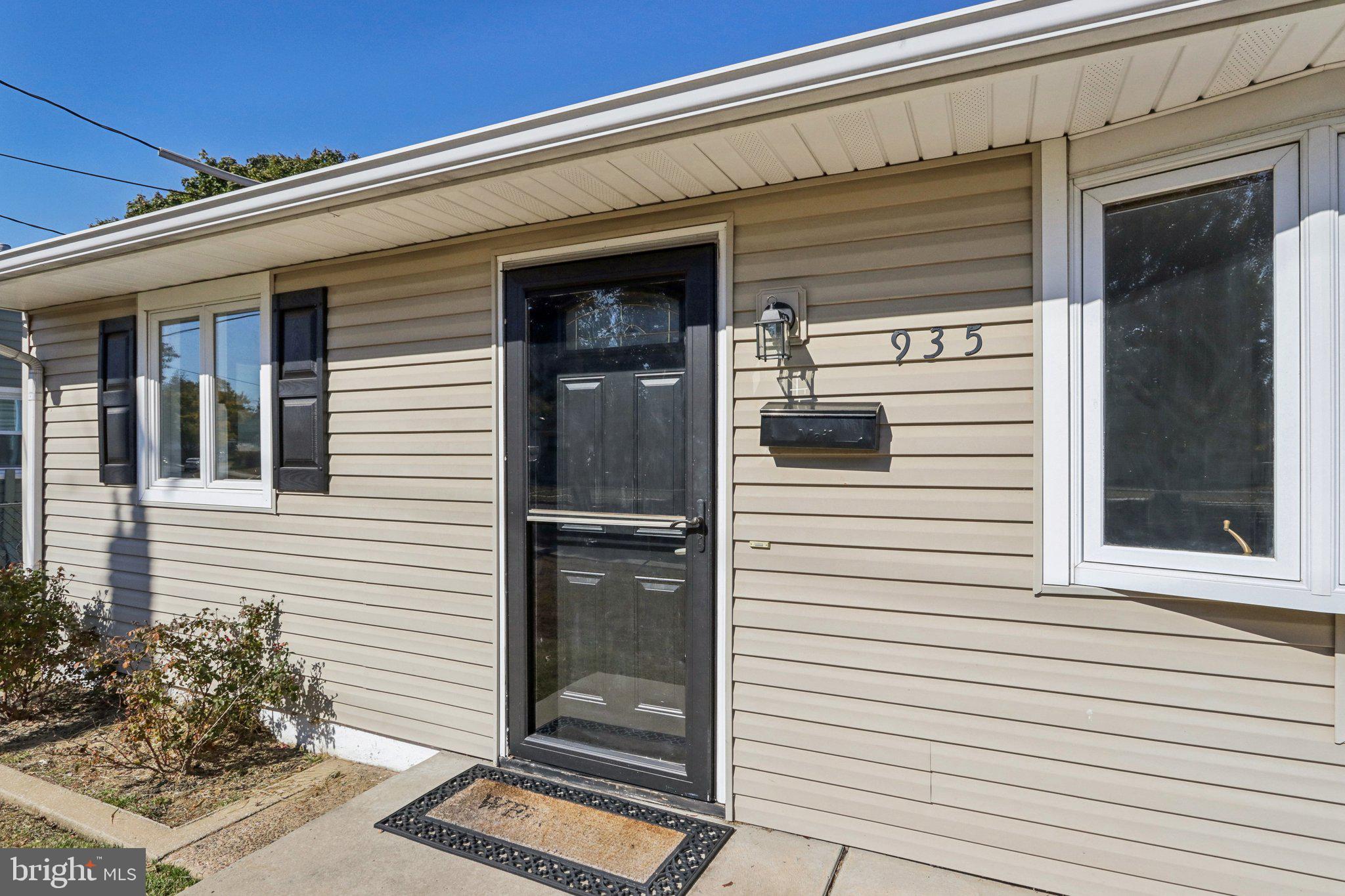 935 Mt Road Burlington, NJ 08016 - Photo 7 of 36 a view of a door and a window
