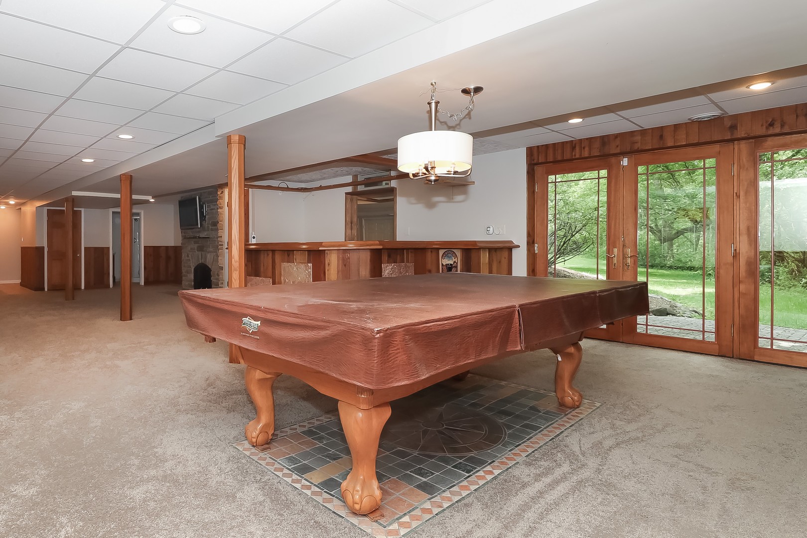 7704 Newbold Road Cary, IL 60013 - Photo 35 of 56 a room with pool table and windows