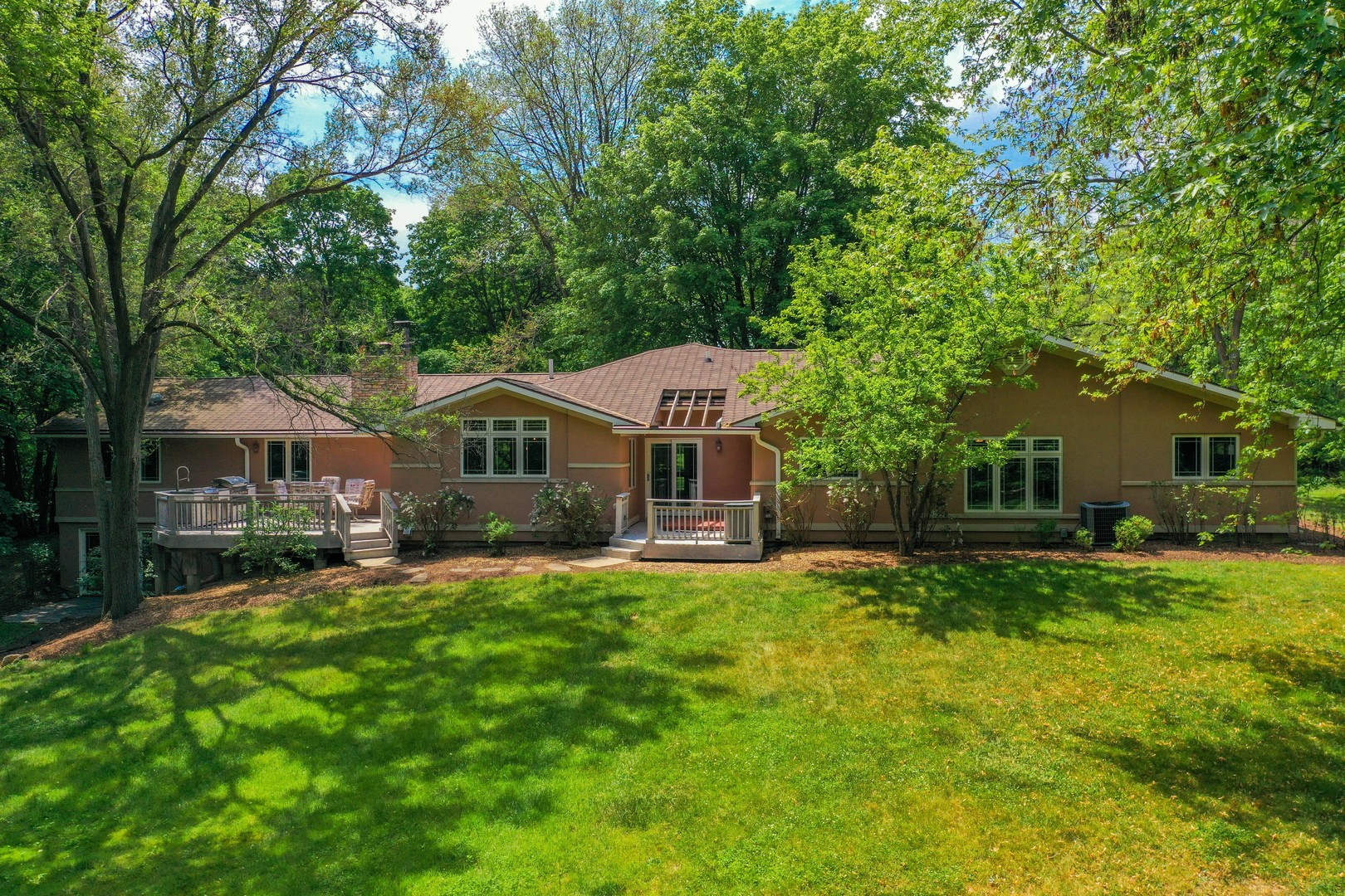 7704 Newbold Road Cary, IL 60013 - Photo 49 of 56 a front view of a house with a yard