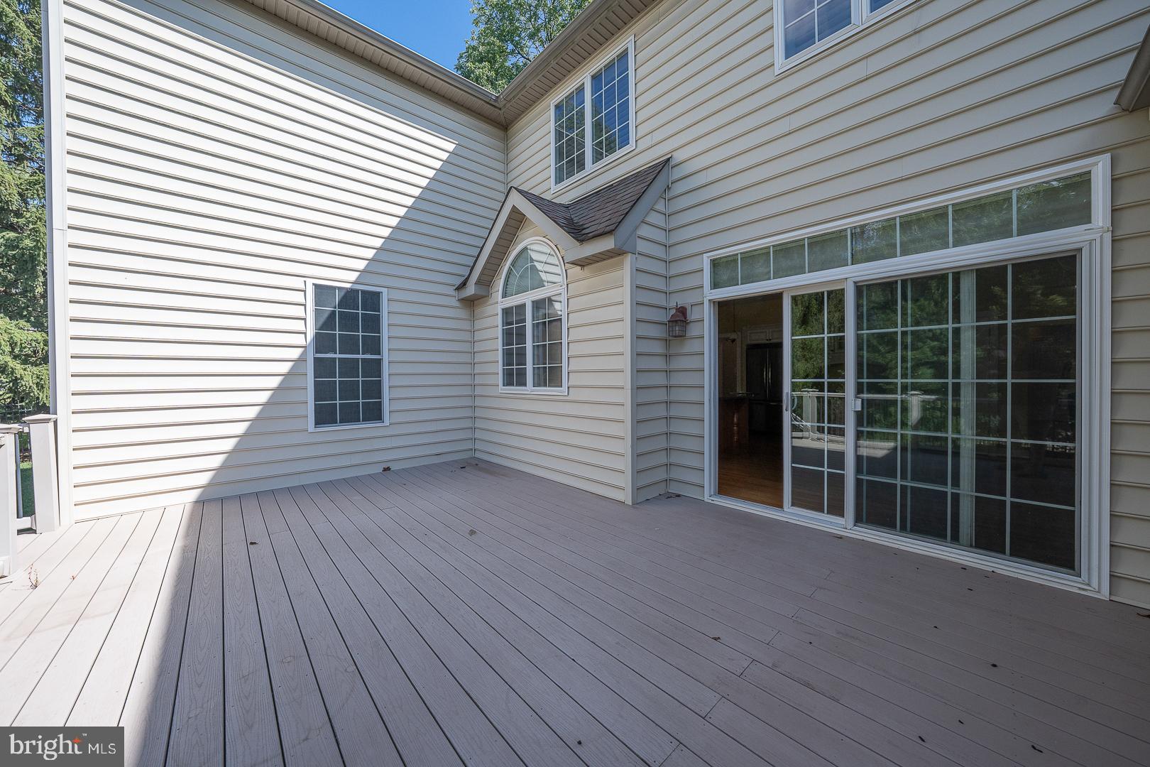 2140 Howell Road Malvern, PA 19355 - Photo 44 of 47 a view of backyard with deck and wooden floor