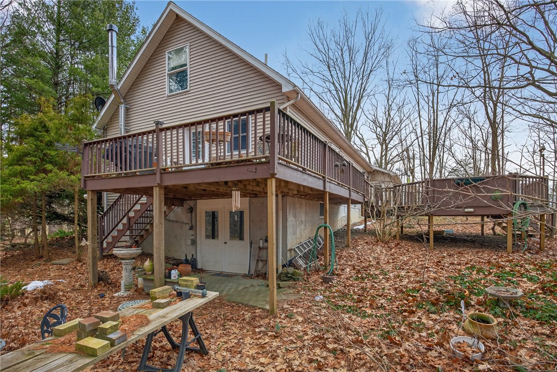1936 Briggs Road Benton, NY 14527 - Photo 27 of 44 View of the walk out basement, deck arrangement