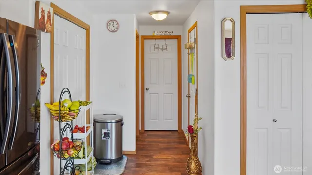 a view of a entryway door