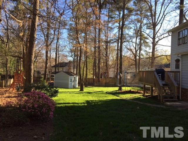 1608 Barley Place Raleigh, NC 27615 - Photo 14 of 17 Really a serene fenced backyard.