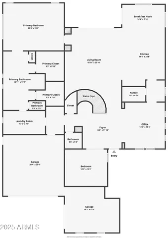 $1,200,000 | 21184 East Mayberry Road, Queen Creek, AZ 85142