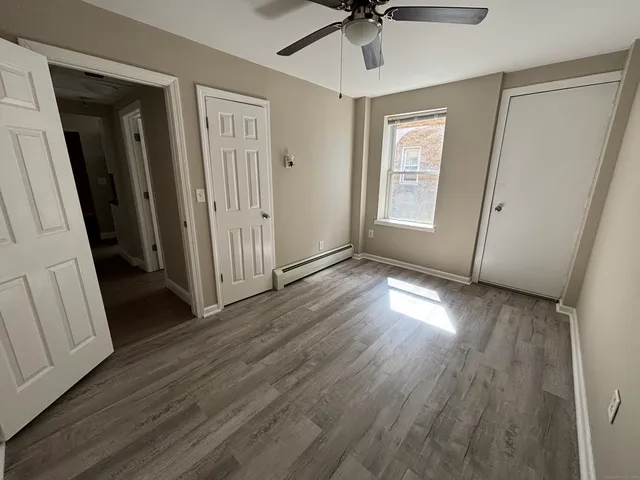 wooden floor in an empty room