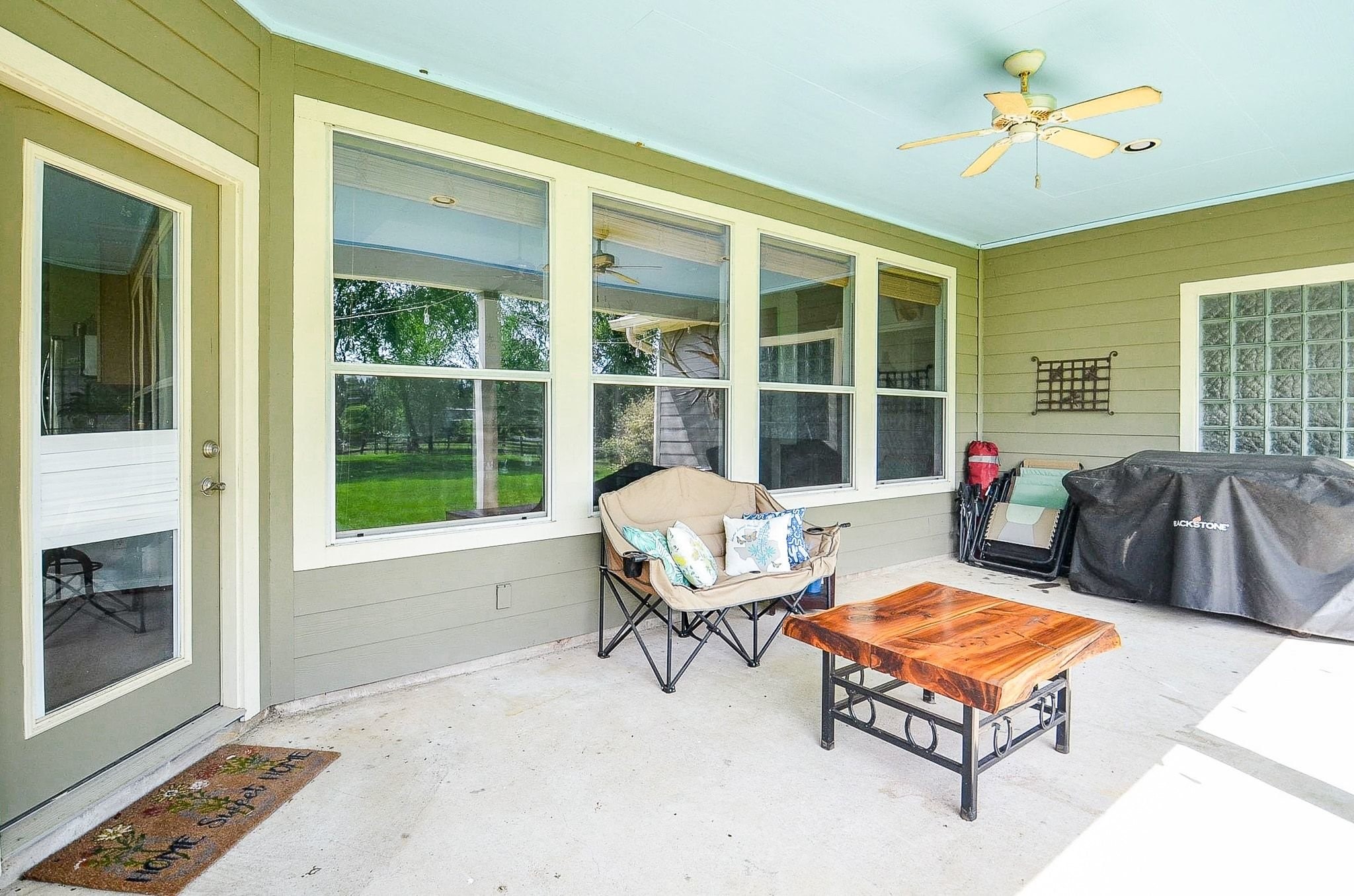 27644 Spring Hill Road Hempstead, TX 77445 - Photo 38 of 50 This huge, roomy, covered patio is where you'll spend time in warm, lazy weather, entertaining family and friends.