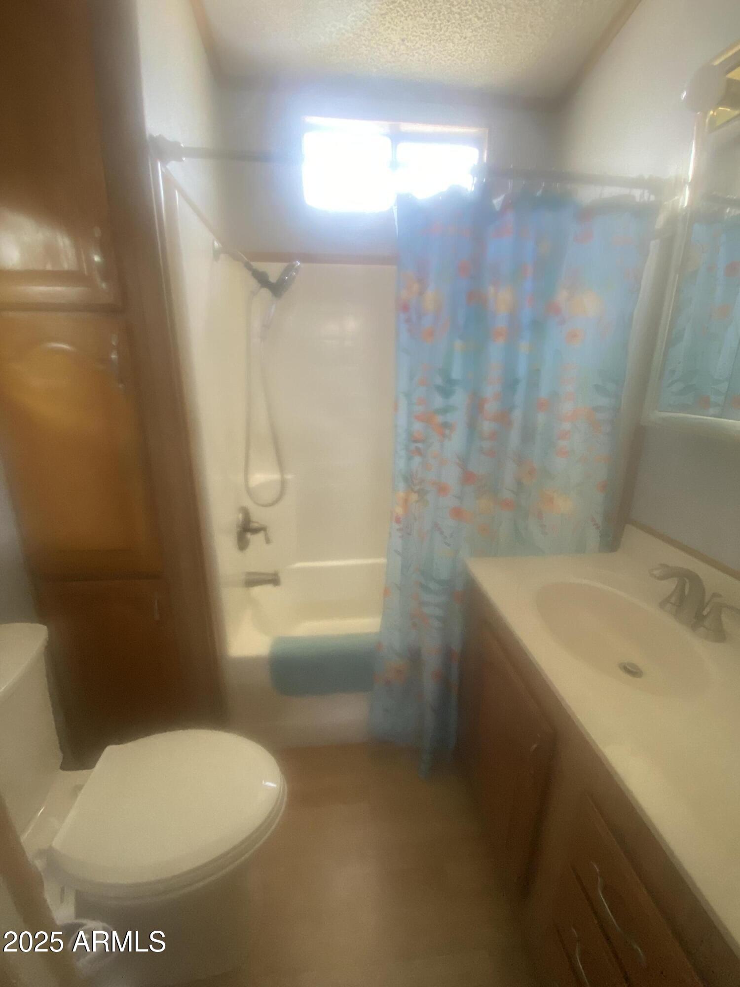 1206 West Klamath Avenue Apache Junction, AZ 85119 - Photo 20 of 35 a bathroom with a sink a toilet and shower