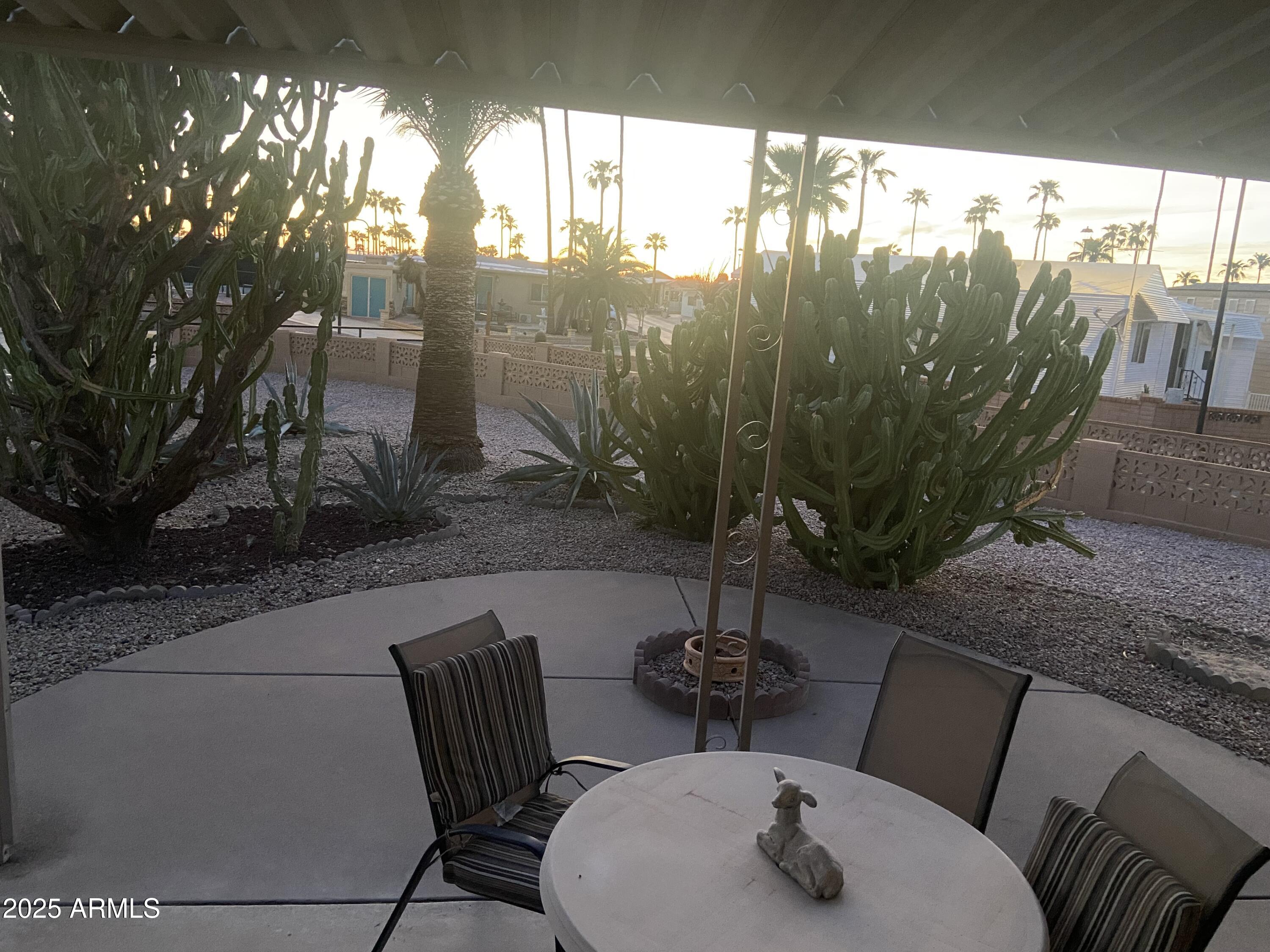 1206 West Klamath Avenue Apache Junction, AZ 85119 - Photo 28 of 35 a view of balcony with furniture and outdoor space