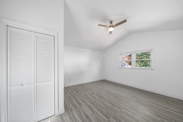 wooden floor in an empty room