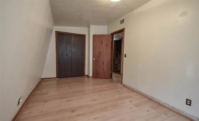 a view of empty room