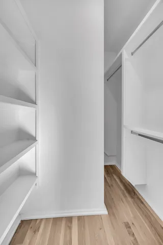 a view of wooden floor