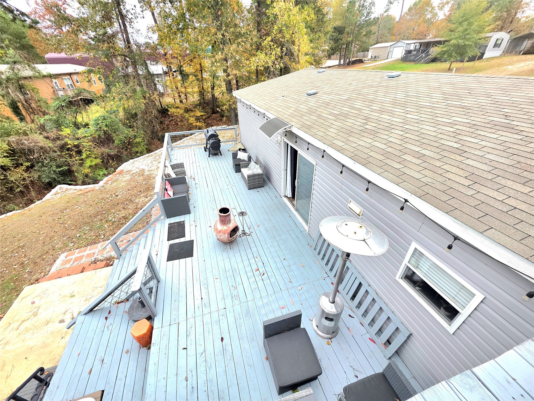 141 Canal Drive Point Blank, TX 77364 - Photo 23 of 28 a view of roof deck with patio