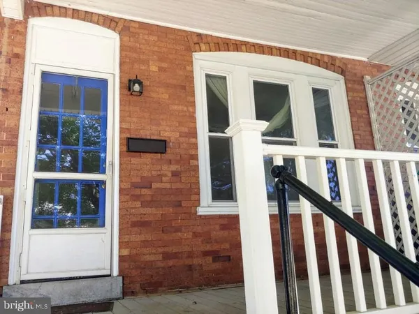 a view of front door