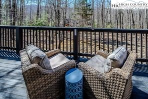 811 Pine Ridge Road Banner Elk, NC 28604 - Photo 25 of 35 a view of balcony with wooden floor