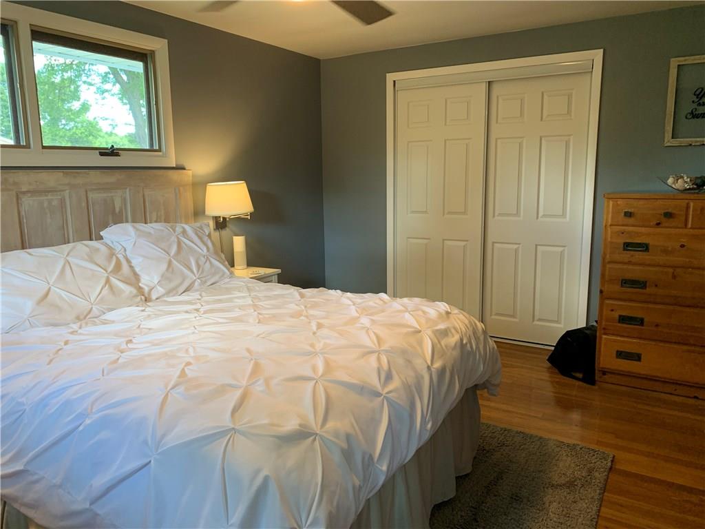 200 Fezell Road Freedom, PA 15042 - Photo 14 of 22 Master bedroom has new trim, closet doors, lighting and neutral paint.