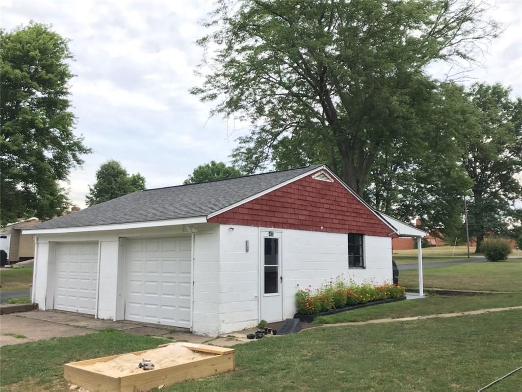200 Fezell Road Freedom, PA 15042 - Photo 19 of 22 Detached 2 car garage with newer roof, garage doors, electric and pull down storage!