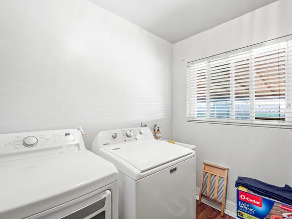 a bathroom with a sink vanity and a mirror