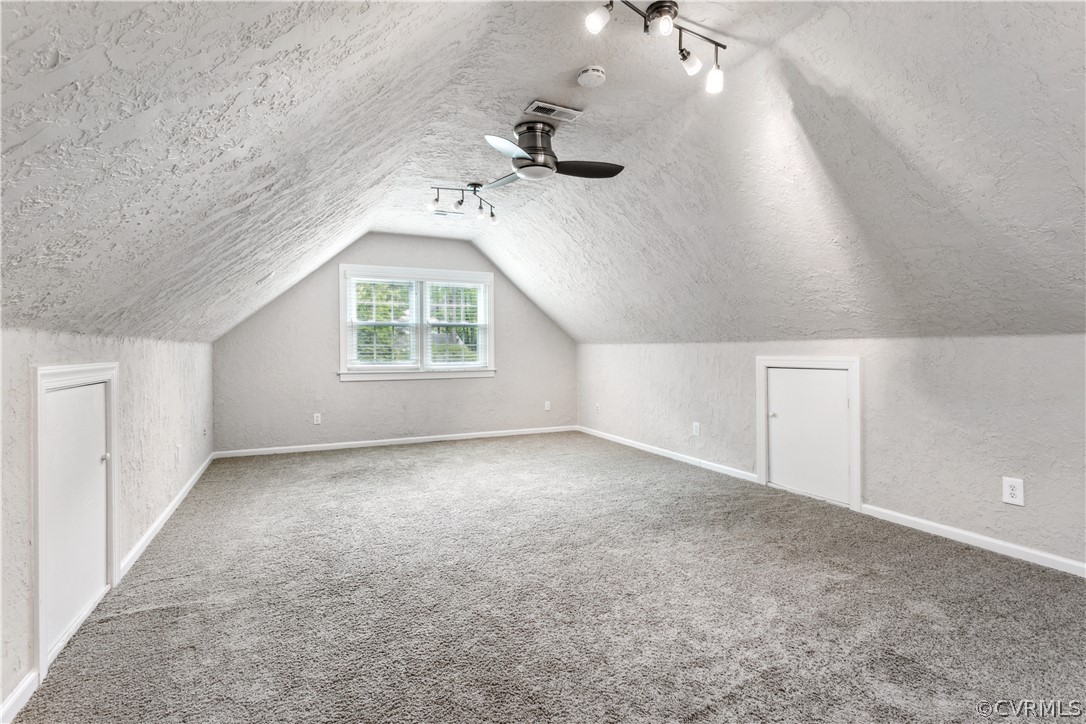 204 Old Cart Road Williamsburg, VA 23188 - Photo 31 of 49 an empty room with a window and a ceiling fan
