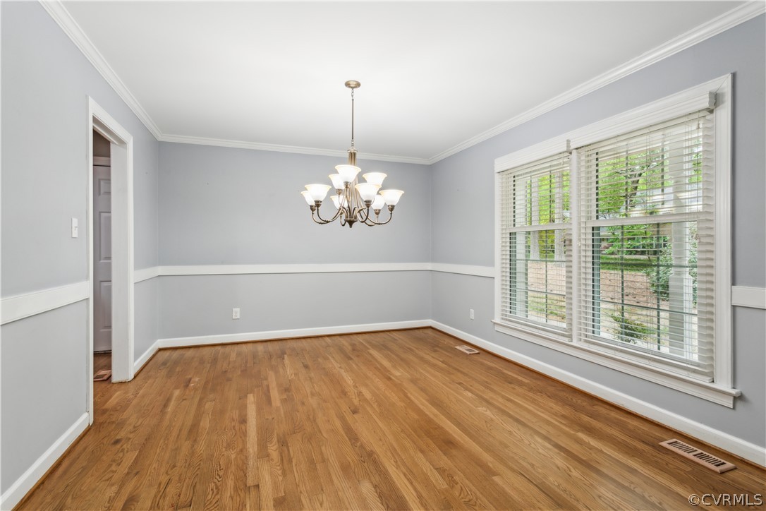 204 Old Cart Road Williamsburg, VA 23188 - Photo 6 of 49 a view of empty room with wooden floor and fan