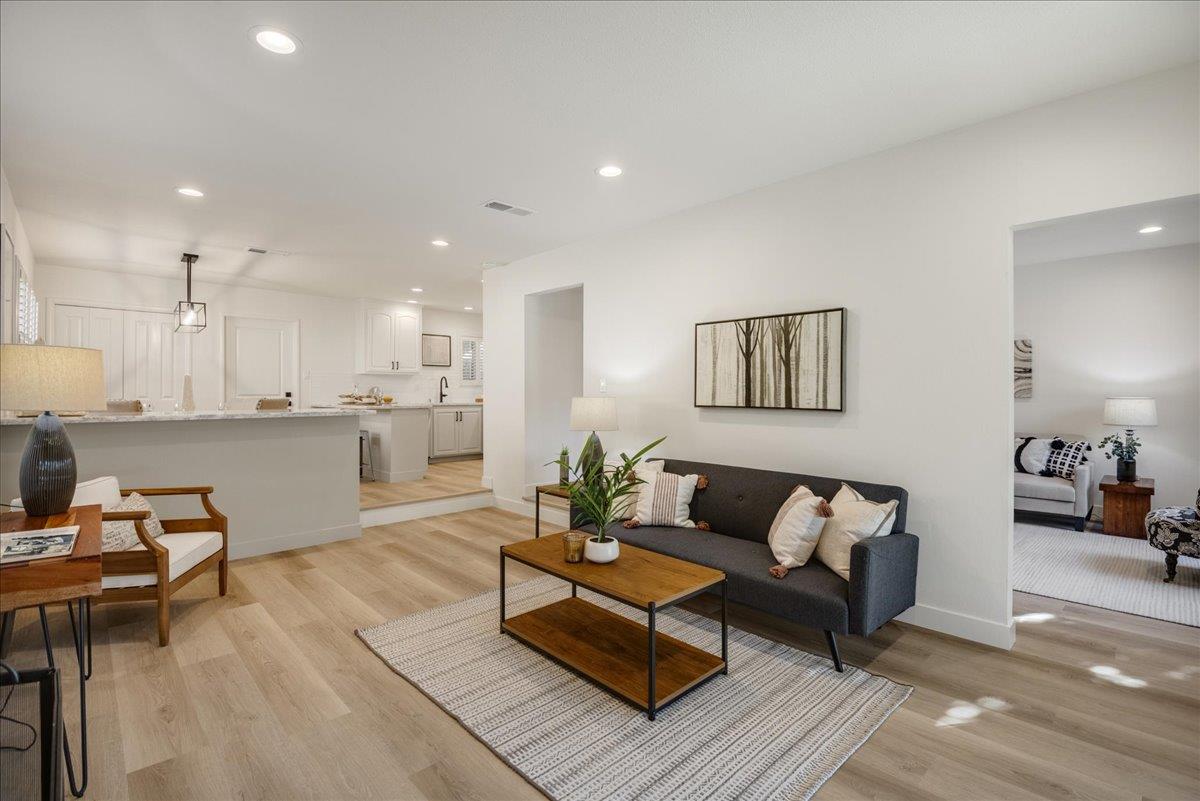 1069 Malott Drive San Jose, CA 95121 - Photo 13 of 32 a living room with furniture and kitchen view