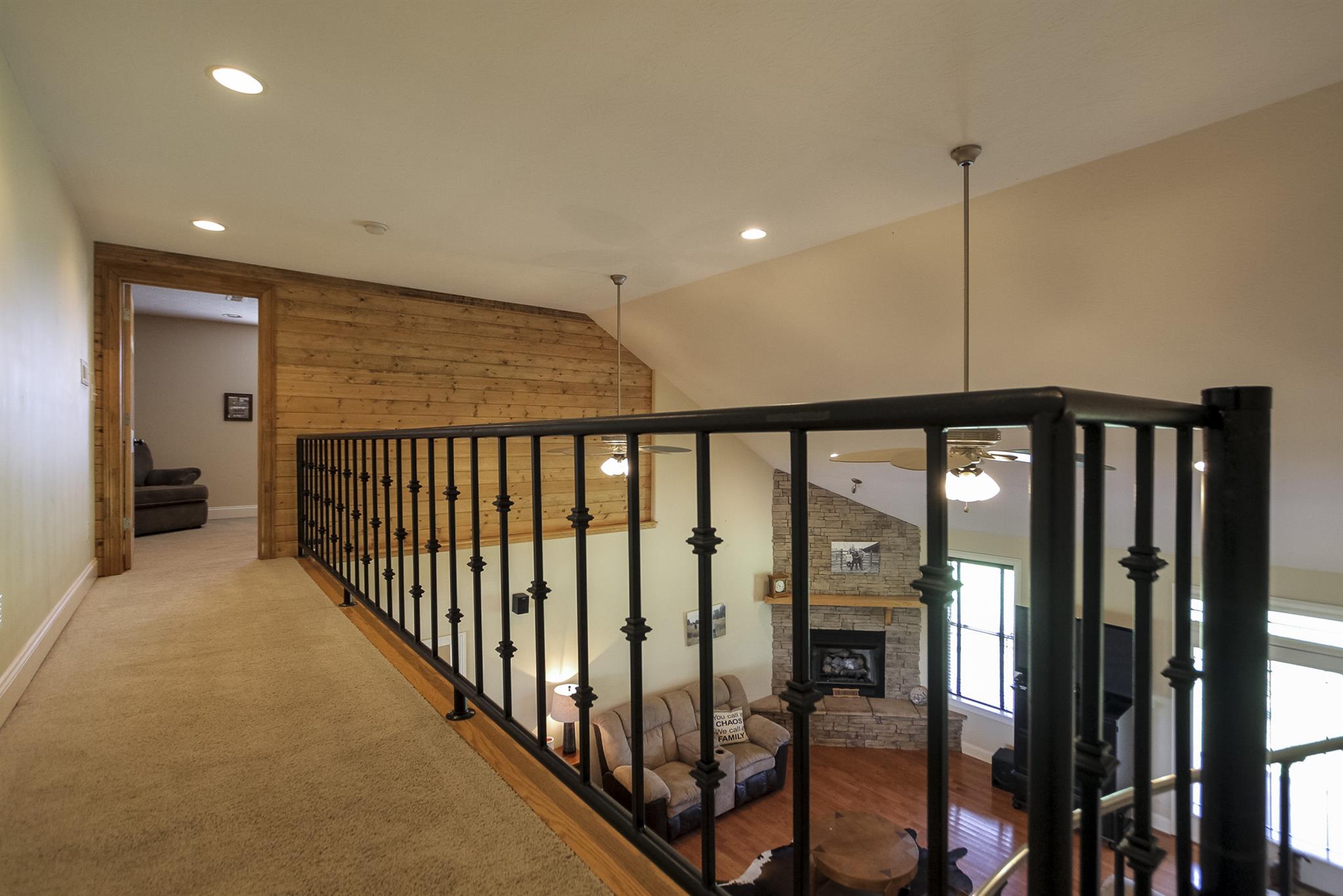 4599 Gamble Road Cedar Hill, TN 37032 - Photo 19 of 25 a view of hallway with stairs