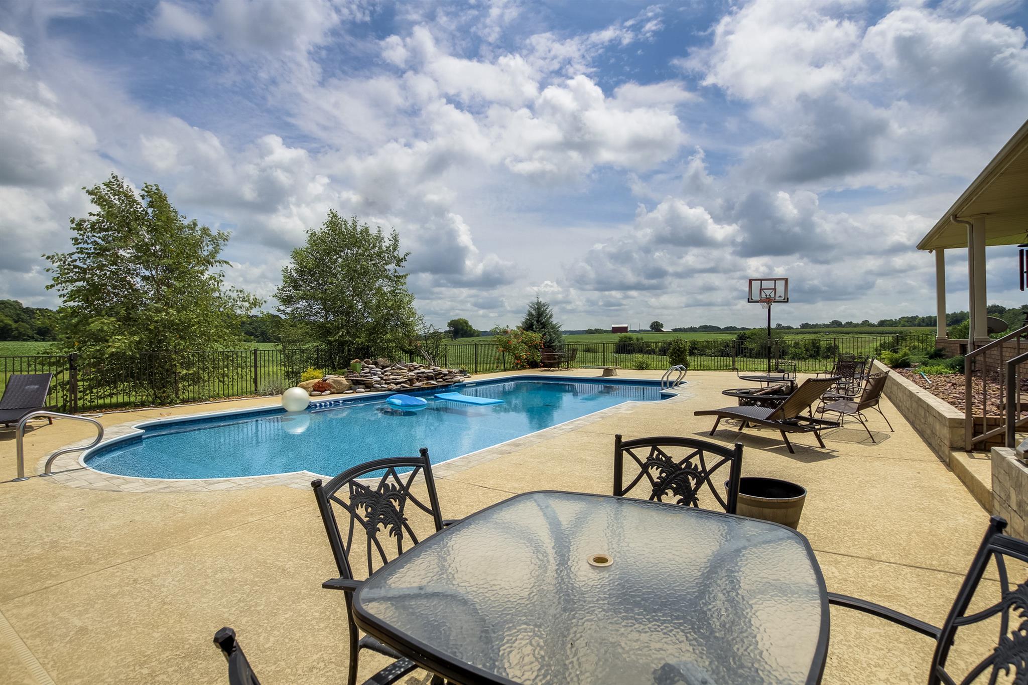4599 Gamble Road Cedar Hill, TN 37032 - Photo 23 of 25 swimming pool with outdoor seating