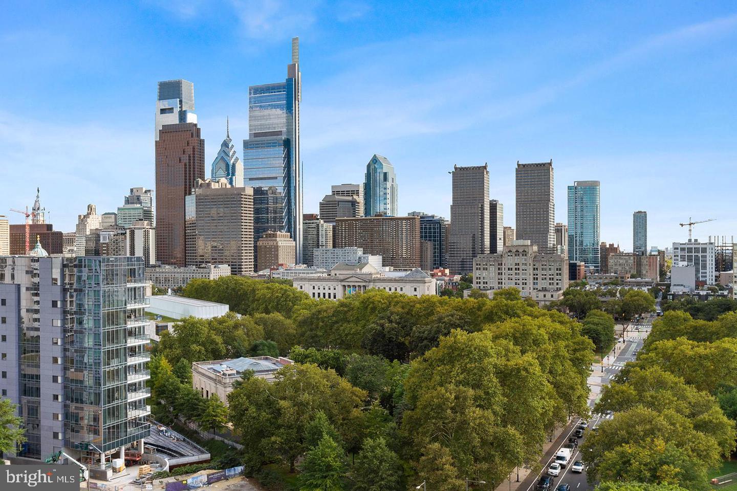 2201 Pennsylvania Avenue, Unit 1204B Philadelphia, PA 19130 - Photo 21 of 46 a picture of city view