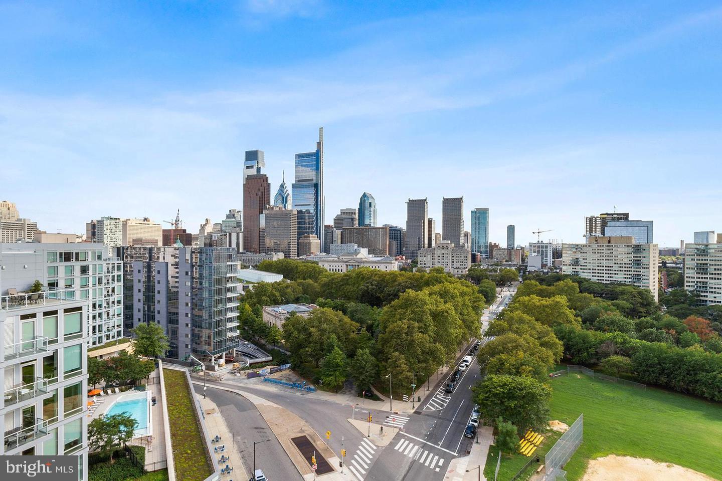 2201 Pennsylvania Avenue, Unit 1204B Philadelphia, PA 19130 - Photo 22 of 46 a view of a city