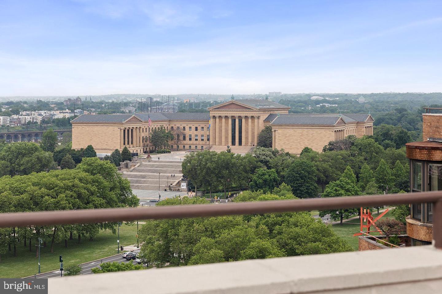 2201 Pennsylvania Avenue, Unit 1204B Philadelphia, PA 19130 - Photo 31 of 46 a view of a lake from a balcony