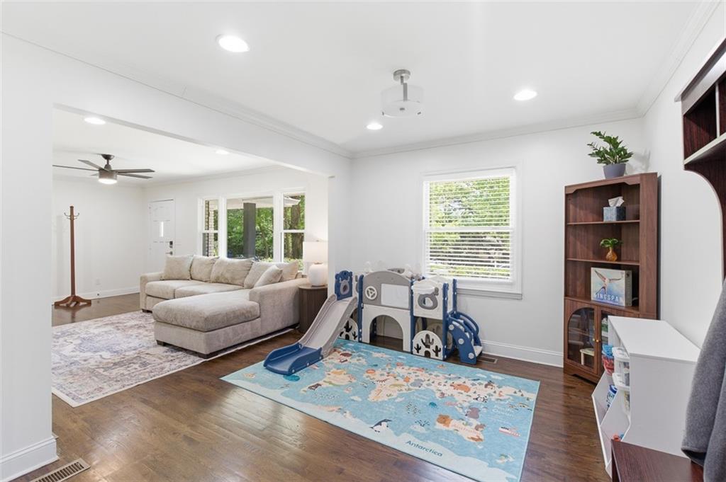 3180 Rehoboth Drive Decatur, GA 30033 - Photo 5 of 36 a living room with furniture and a large window