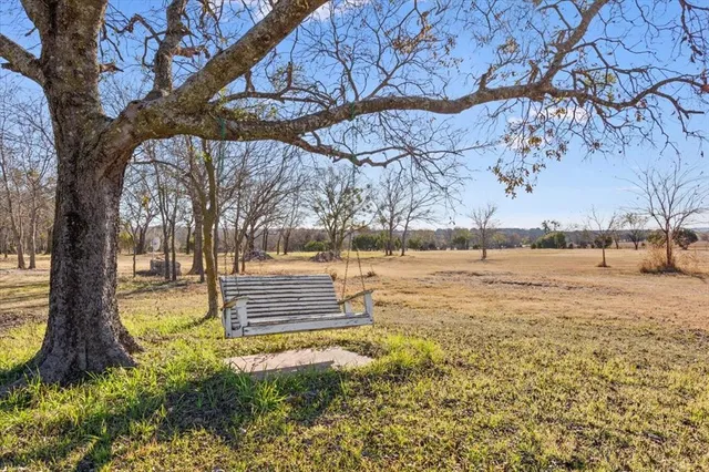 a view of outdoor space with trees
