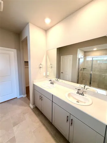 a view of a garden with a outdoor space