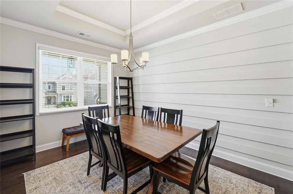 123 Longleaf Drive Canton, GA 30114 - Photo 12 of 39 a view of a dining room with furniture window and wooden floor