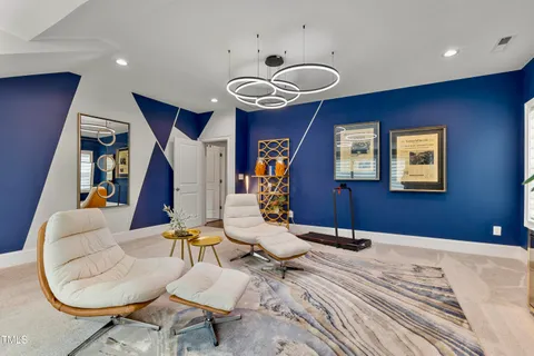 a house view with a outdoor space