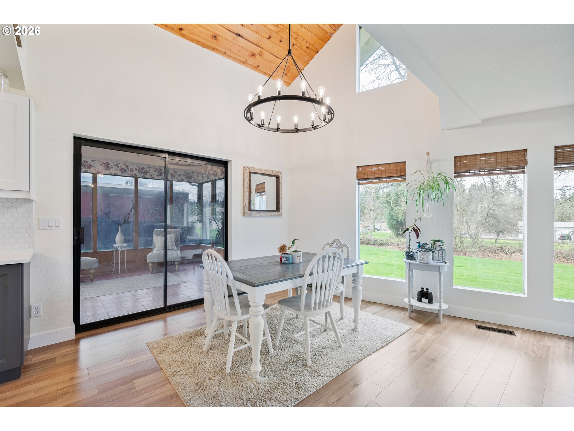 1239 Rose Valley Road Kelso, WA 98626 - Photo 12 of 48 a dining room with furniture and wooden floor