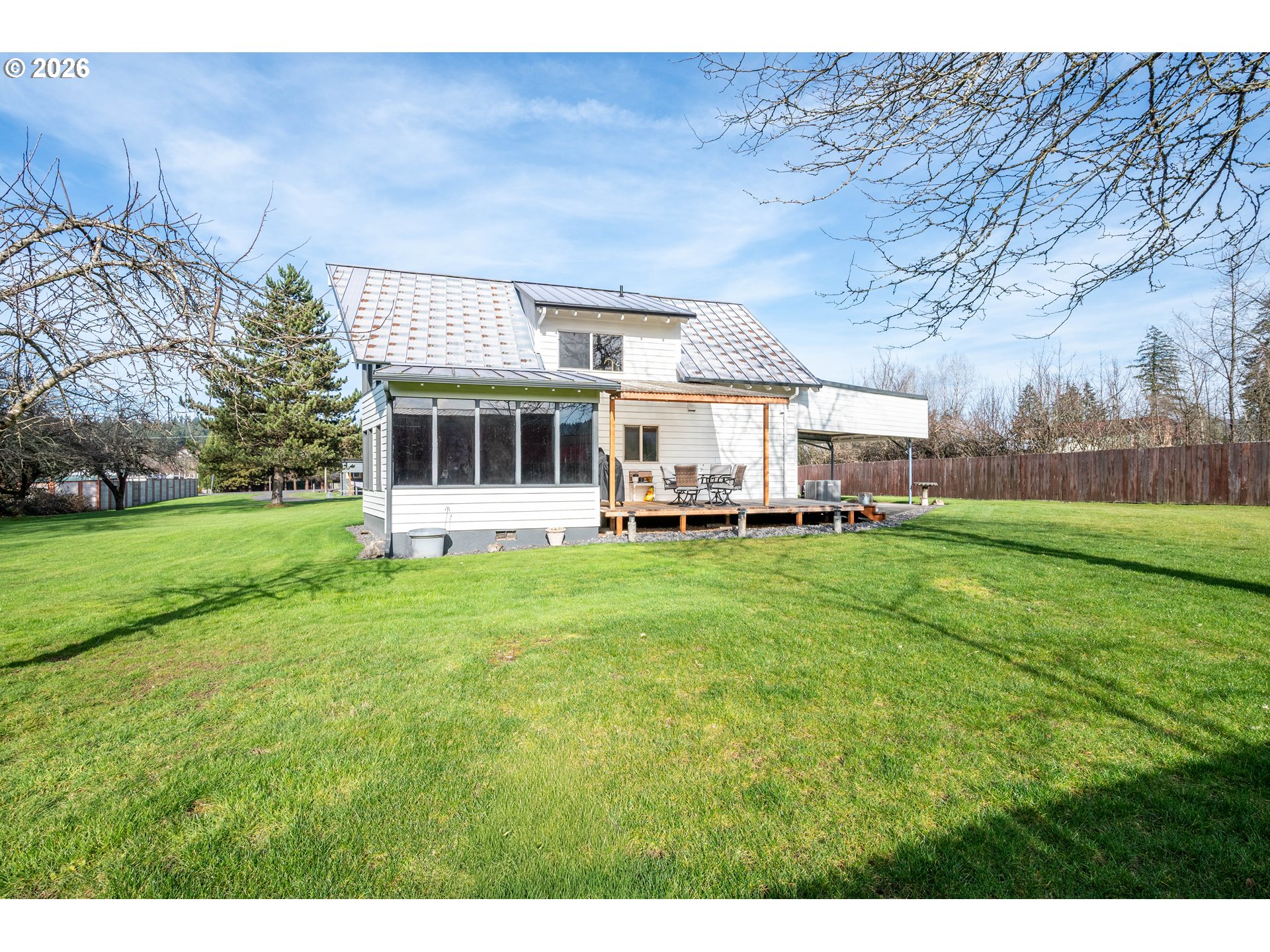 1239 Rose Valley Road Kelso, WA 98626 - Photo 34 of 48 a view of a house with backyard and porch
