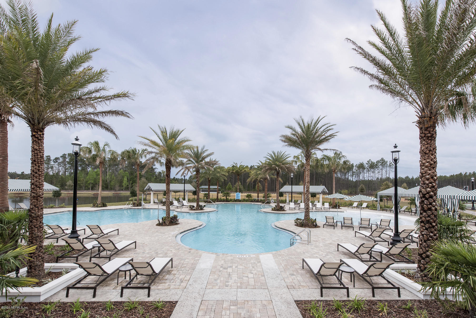 51 Seamount Way St. Augustine, FL 32092 - Photo 20 of 24 a view of a swimming pool with lounge chairs