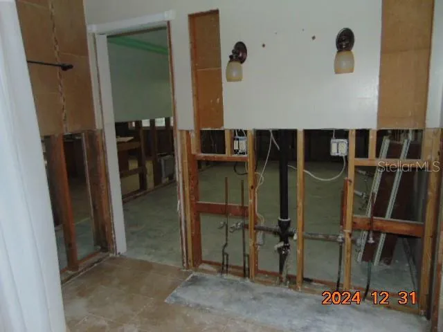 a close view of walk in closet