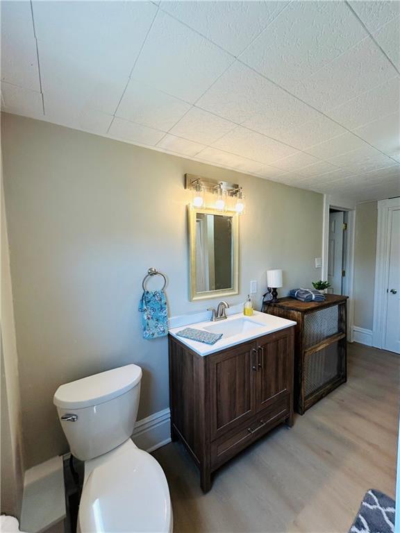 103 Memorial Street Dunbar, PA 15431 - Photo 20 of 29 a view of bathroom with a toilet sink and mirror